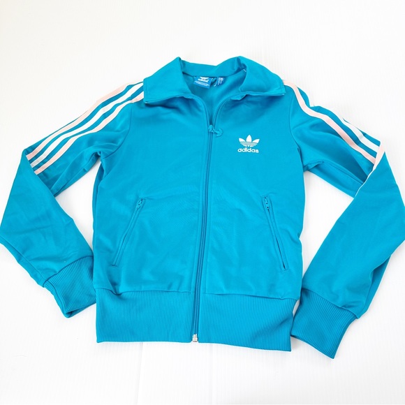 Adidas Trefoil 3 Stripe Zip Jacket, XS - Picture 6 of 11
